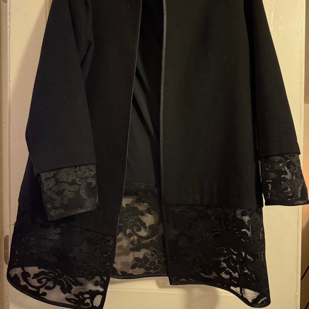 The Limited Black Dress Coat
